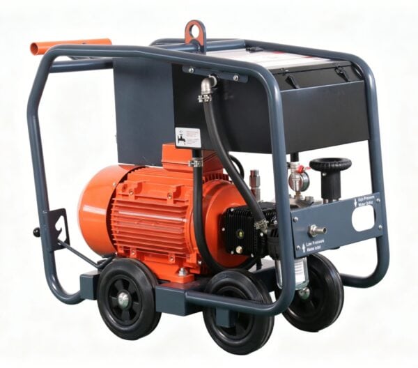 Den-Sin Merlion Plus E-500 High-Pressure Water Blaster for 500 Bar,380V, 50Hz, CE-certified, 16 l/min, IMPA 590859 - Image 3