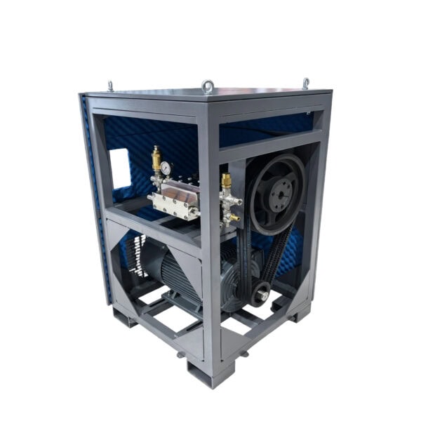 high-pressure water deburring